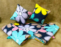Quilted Fabric (90x100 Inch) Double Size Bedsheet With 2 Pillow Cover in Multicolor Image 1