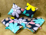 Quilted Fabric (90x100 Inch) Double Size Bedsheet With 2 Pillow Cover in Multicolor Image 1