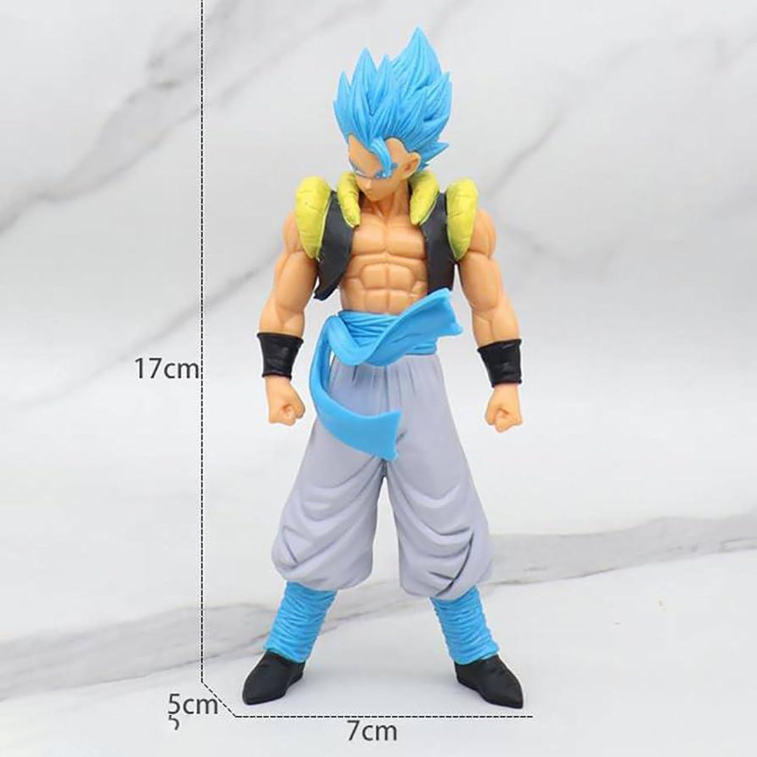 Dragon Ball Z Gogeta Super Saiyan Blue Action Figure 17Cm Pvc Anime Collectible Toy Image 1