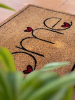 Coir Anti-Slip Doormat for Home & Bathroom Entrance Beige Rectangular Mat (45x70 cm) Image 4
