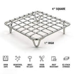 Stainless Steel Heat Resistant Hot Pot Stand Heating Pads For Dinning Tablehot Plate Rack Hot Vessel Stand Stainless Steel Place Mats Square Image 2