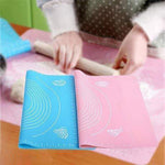 Silicon Fondant Rolling Mat With Measurements Stretchable For Kitchen Roti Chapati Cake Pad Cooking Image 3