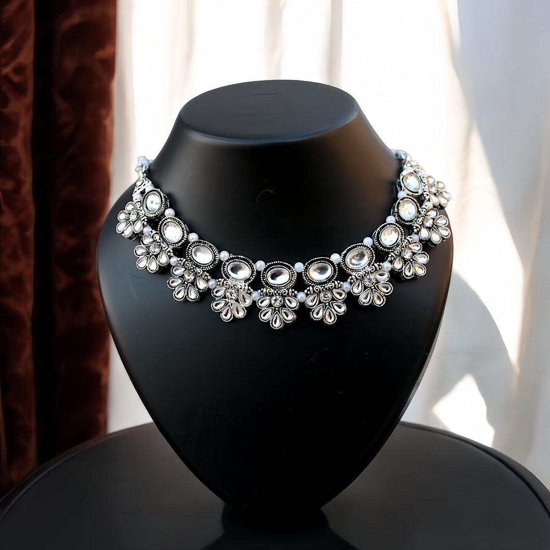 Premium Artificial Traditional Jewelry Collection: Ethnic Necklace & Earring Sets Image 2