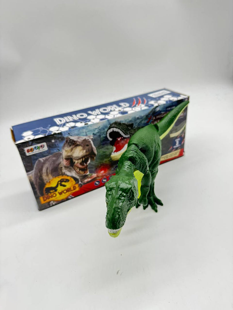 Dinosaur Toy Innovative Telescoping Swinging Features Realistic Design Engaging Sound Effects Lighting Multicolor Image 3