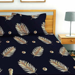 Cotton (90x90 Inch) Double Size Bedsheet With 2 Pillow Cover in Multicolor Image 3