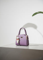Handbag For Women And Girls Stylish Pink PU Leather Bag Image 4