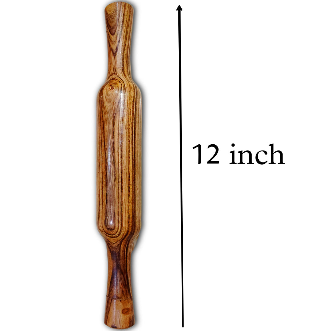 White Marble Chakla Belan With Mirror Polish Shining 9 Inch Diameter Pack Of 2 Marble Chakla With Wooden Belana For Kitchen Use Best For Roti Maker Tool Image 2