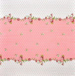 Cotton (90x100 Inch) Double Size Bedsheet With 2 Pillow Cover in Pink Color Image 3