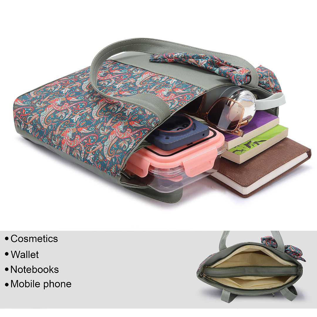 Handbag For Women And Girls Stylish Multicolor PU Leather Bag Image 3