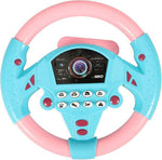 Wheel Toy Simulation Interactive Baby Driving Toy With Light And Sound Educational Gift Image 1