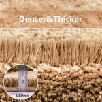 Microfiber Anti-Slip Doormat for Home & Bathroom Entrance Beige Rectangular Mat (40x60 cm) Image 3