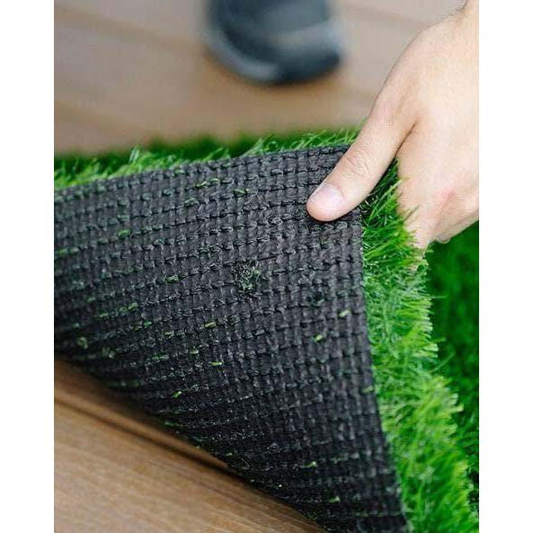 Plastic Anti-Slip Doormat for Home & Bathroom Entrance Green Rectangular Mat (38x58 cm) 2 Pcs Image 3