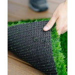 Plastic Anti-Slip Doormat for Home & Bathroom Entrance Green Rectangular Mat (38x58 cm) 2 Pcs Image 3