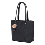 Handbag For Women And Girls Stylish Black PU Leather Bag Image 4