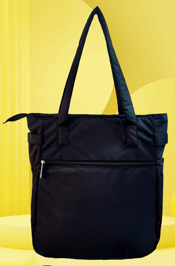 Handbag For Women And Girls Stylish Black PU Leather Bag Image 2