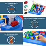 Adventure Car Toys City Rescue Preschool Educational Race Tracks For Kids Multicolor Image 3
