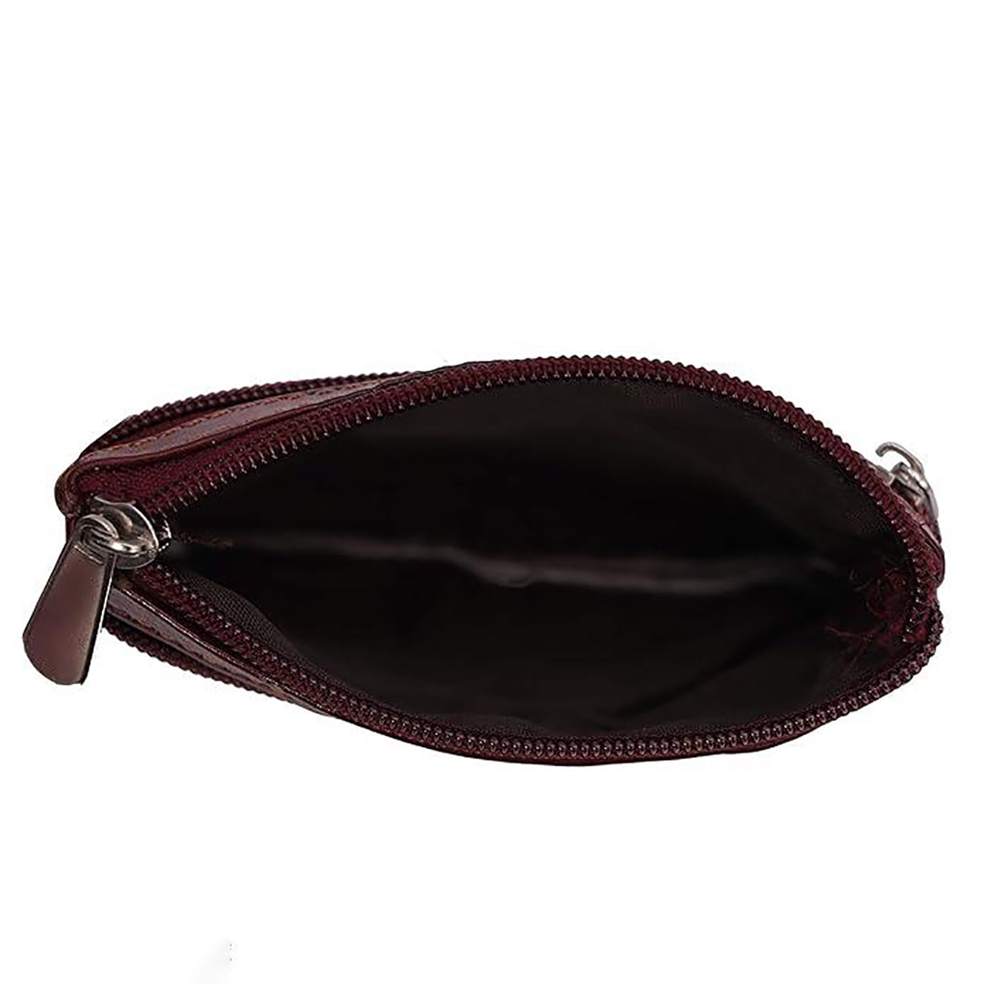 Handbag For Women And Girls Stylish Brown Leather Bag Image 4