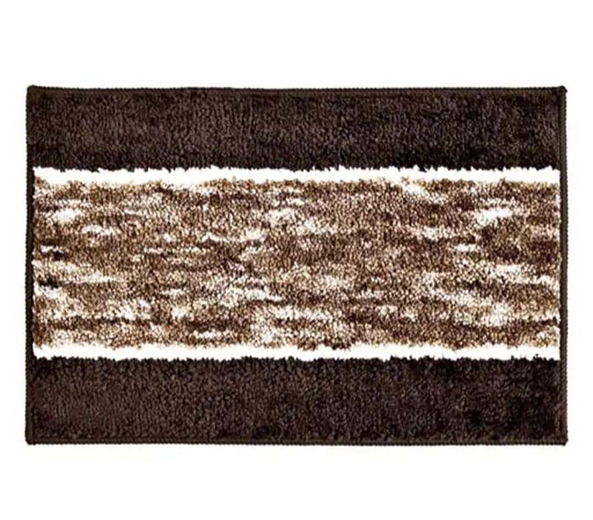 Microfiber Anti-Slip Doormat for Home & Bathroom Entrance Multicolor Rectangular Mat (40x60 cm) 2 Pcs Image 3