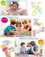 Pureey Diy 100 Smart Stick Building Blocks With Different Shape Game Set Creative Learning Multicolor Image 3