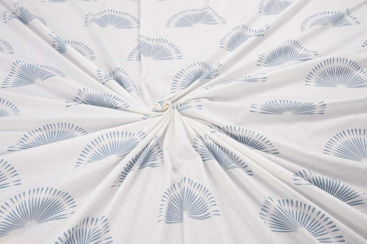 Cotton (90x100 Inch) Double Size Bedsheet With 2 Pillow Cover in Multicolor Image 3