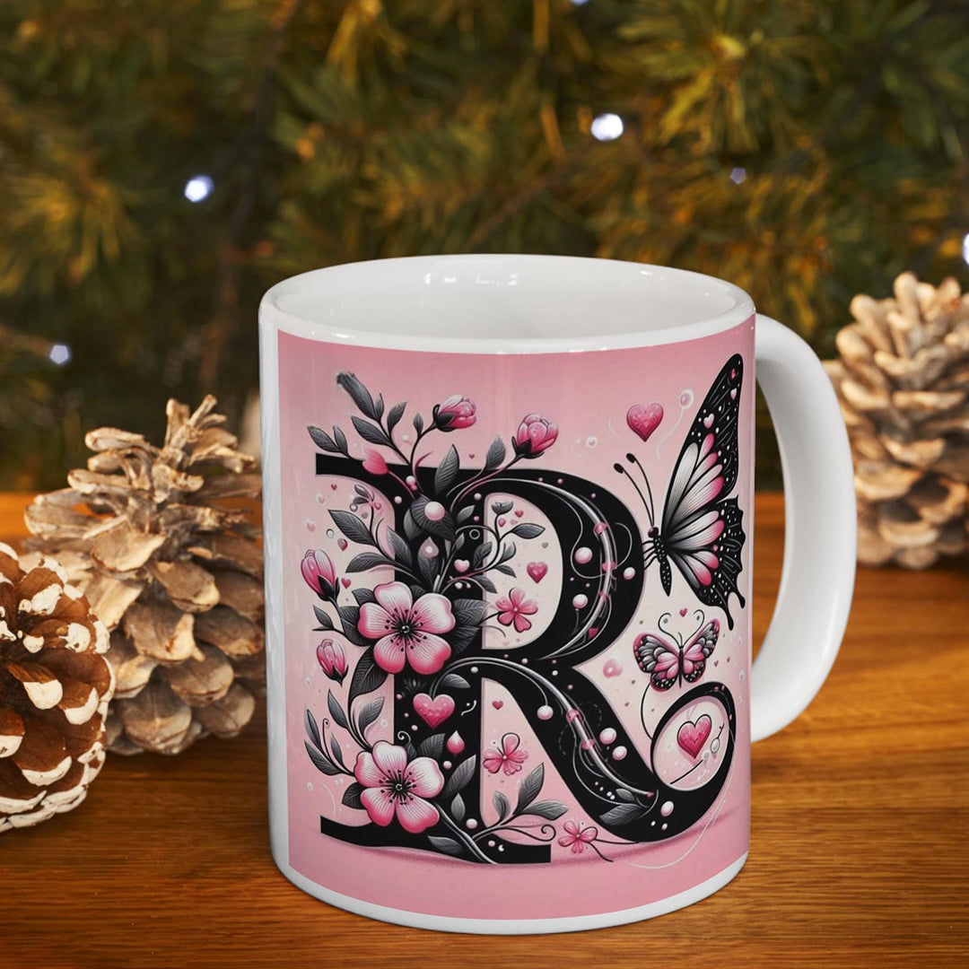 Letter R Mug Alfabet R Mug R Mug R Word Mug Mug For R Word Name Person Image 3