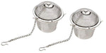 Stainless Steel Tea Filter Infuser 45Cm Basket Shaped Tea Strainer For Green Tea Loose Leaf And Tea Bags With A Chain And A Hook Image 3