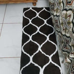 Microfiber Anti-Slip Doormat for Home & Bathroom Entrance Blue Rectangular Mat (2x5 Feet) Image 4