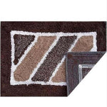 Cotton Anti-Slip Doormat for Home & Bathroom Entrance Multicolor rectangular Mat (40x60 cm) 4 Pcs Image 3
