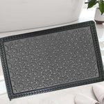 Rubber Anti-Slip Doormat for Home & Bathroom Entrance Grey Rectangular Mat (40x60 cm) Image 1