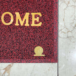 PVC Anti-Slip Doormat for Home & Bathroom Entrance Red Rectangular Mat (40x60 cm) Image 3