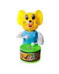Key Operated Cute Drummer Girl Rattle Musical Toy With Drumming And Dancing Action Toys Image 1
