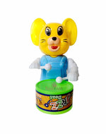 Key Operated Cute Drummer Girl Rattle Musical Toy With Drumming And Dancing Action Toys Image 1