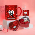 Valentine Day Gift For Wife Husband Girlfriend Boyfriend Girls Boys Valentines Special Artificial Rose With Teddy Soft Toy Set Image 1