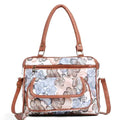 Handbag For Women And Girls Stylish Multicolor PU Leather Bag Image 1