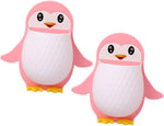 2Pcs Penguin Storage Wall Mounted Trash Can Remote Control Holder Phone Remote Wall Phone Holder Remote Holder Stand Remote Holder For Wall Remote Holder Wall Mount Wall Holder Image 3