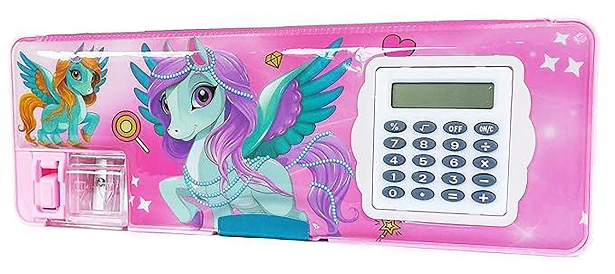 Unicorn Calculator Pencil Boxunicorn Pencil Image 3