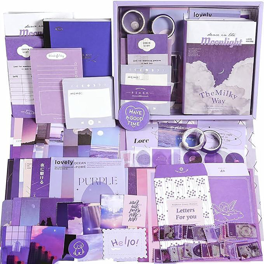 346Pcs Journal Supplies Kit Vintage Scrapbook Stickers Pack For Art Journaling Bullet Junk Journal Planners Image 1
