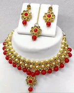 Premium Artificial Traditional Jewelry Collection: Ethnic Necklace & Earring Sets Image 1