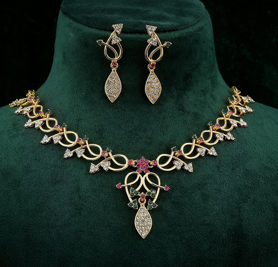 Premium Artificial Traditional Jewelry Collection: Ethnic Necklace & Earring Sets Image 1