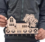 Wall Decor Hanging Key Holder For Living Room And Office Decoration Image 4