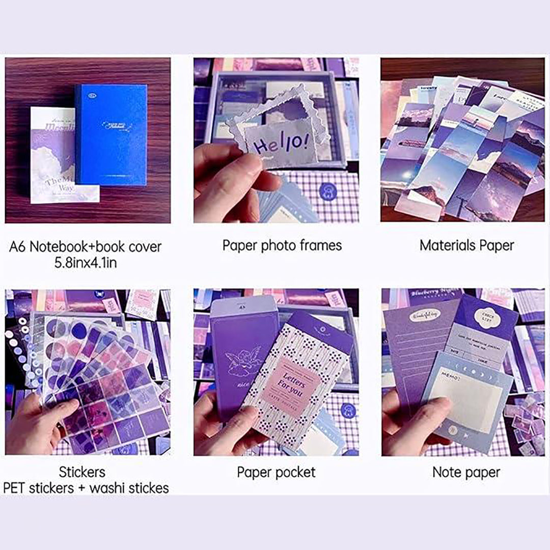346Pcs Journal Supplies Kit Vintage Scrapbook Stickers Pack For Art Journaling Bullet Junk Journal Planners Image 2