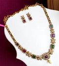 Premium Artificial Traditional Jewelry Collection: Ethnic Necklace & Earring Sets Image 1