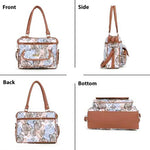 Handbag For Women And Girls Stylish Multicolor PU Leather Bag Image 3