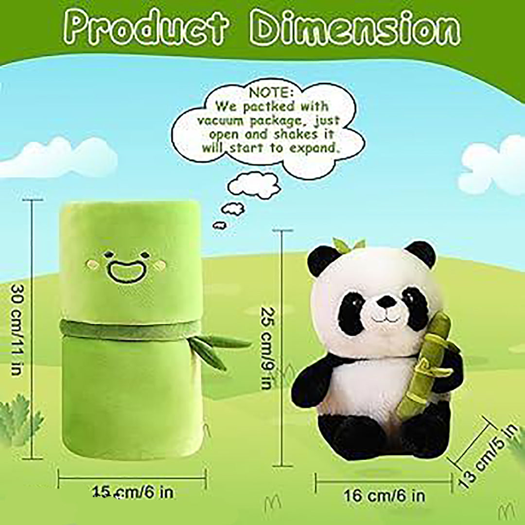 Cute Bamboo Panda Lovable Huggable Soft Toy Birthday Gifts Image 2
