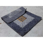 Cotton Anti-Slip Doormat for Home & Bathroom Entrance Multicolor Rectangular Mat (15x23 Inch) Image 4