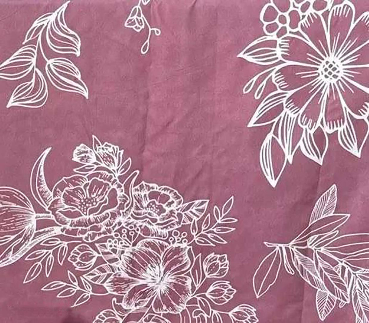 Cotton (90x100 Inch) Double Size Bedsheet With 2 Pillow Cover in Multicolor Image 2