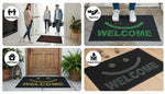Rubber Anti-Slip Doormat for Home & Bathroom Entrance Multicolor Rectangular Mat (40x60 cm) Image 4