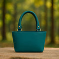 Handbag For Women And Girls Stylish blue Synthetic Bag Image 1