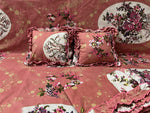 Cotton (90x100 Inch) Double Size Bedsheet With 2 Pillow Cover in Multicolor Image 3