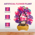 Artificial Bonsai Tree With Light Sparrow Living Room Dining Table Decor Homeoffice Party Decor Speacial Ocassion Indoor Decor Festival Theme Decorative Image 3